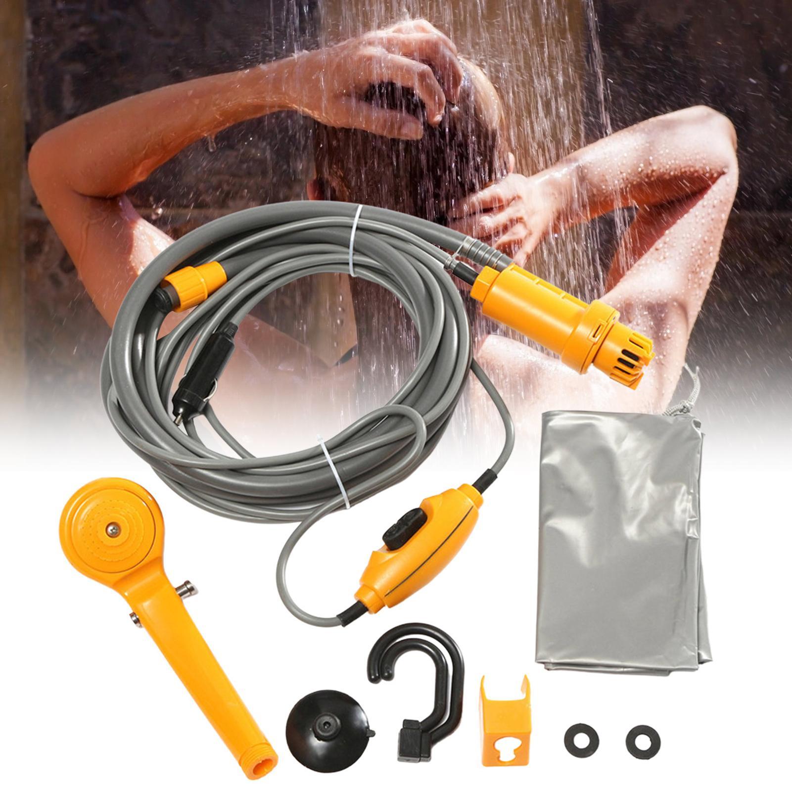12V Portable Shower Electric C - огляд і ціна Motorcycle Gear Wash