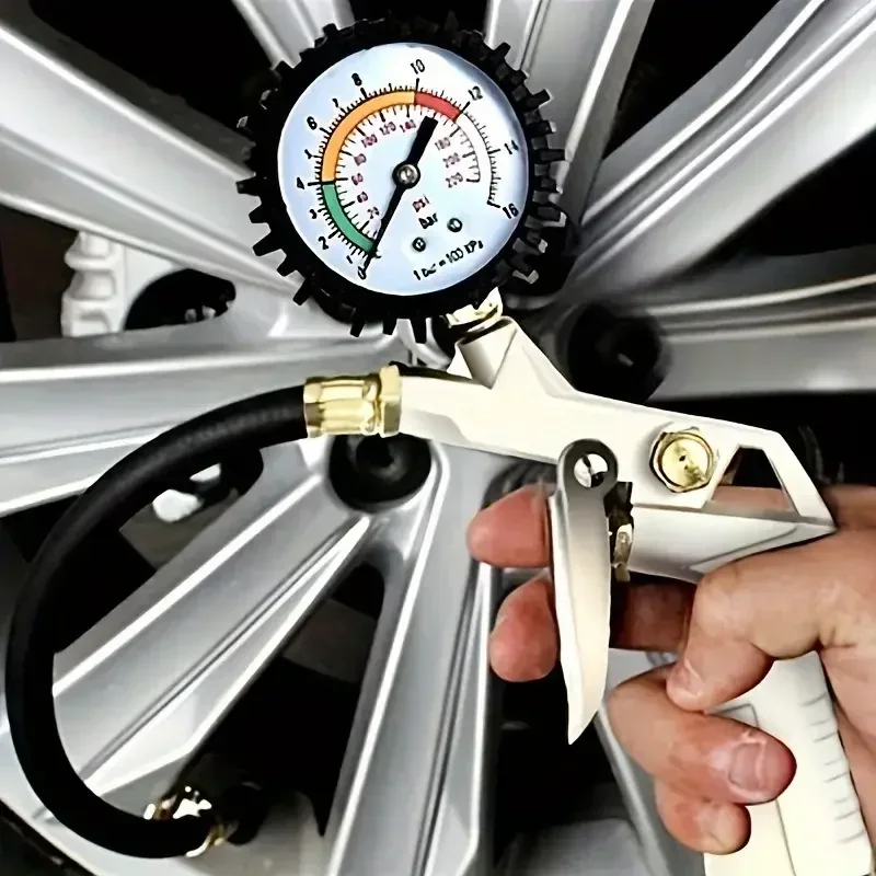 Car tire pressure gun pressure - огляд і ціна Tyre Pressure Gauge