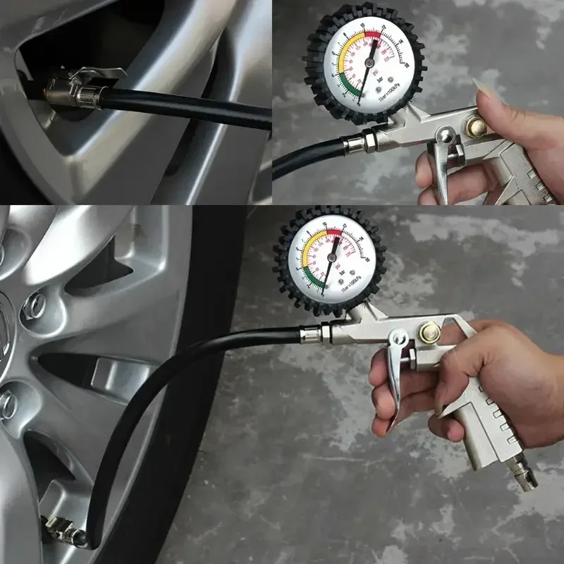 Car tire pressure gun pressure - огляд і ціна Tyre Pressure Gauge