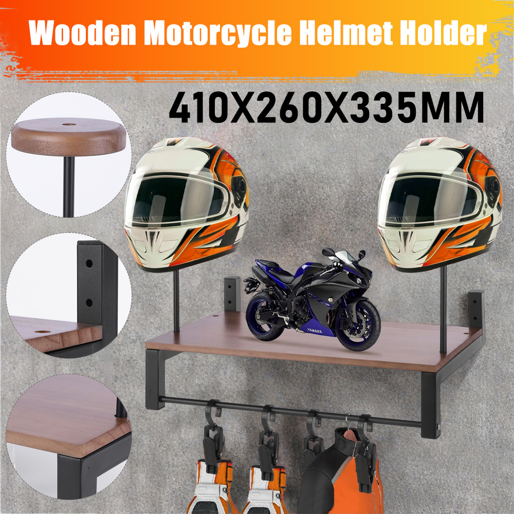 Wooden Display Rack For Motorc - огляд і ціна Motorcycle Gear Display Rack